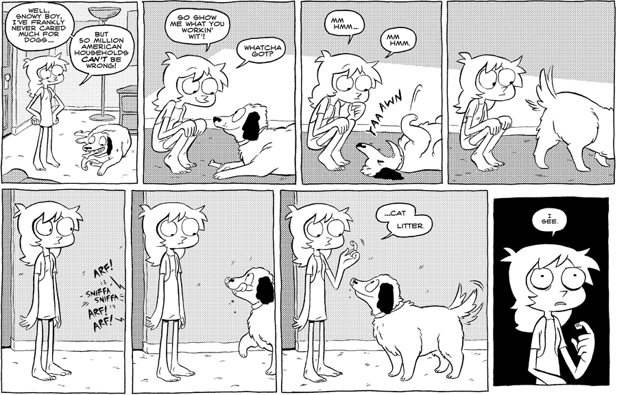 Octopus Pie – #305 – i see (2009-07-01). Meredith Gran, CC BY-NC-SA 3.0 US. https://www.octopuspie.com/comic/305-i-see/