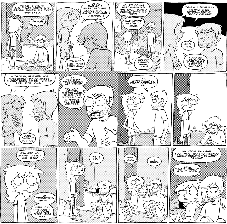 Octopus Pie – #310 – auuugh (2009-07-13). Meredith Gran, CC BY-NC-SA 3.0 US. https://www.octopuspie.com/comic/310-auuugh/