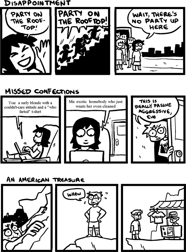 Octopus Pie – octopus pie mongo minis vol. 1 (part 4) (2009-07-24). Meredith Gran, CC BY-NC-SA 3.0 US. https://www.octopuspie.com/comic/octopus-pie-mongo-minis-vol-1-part-4/