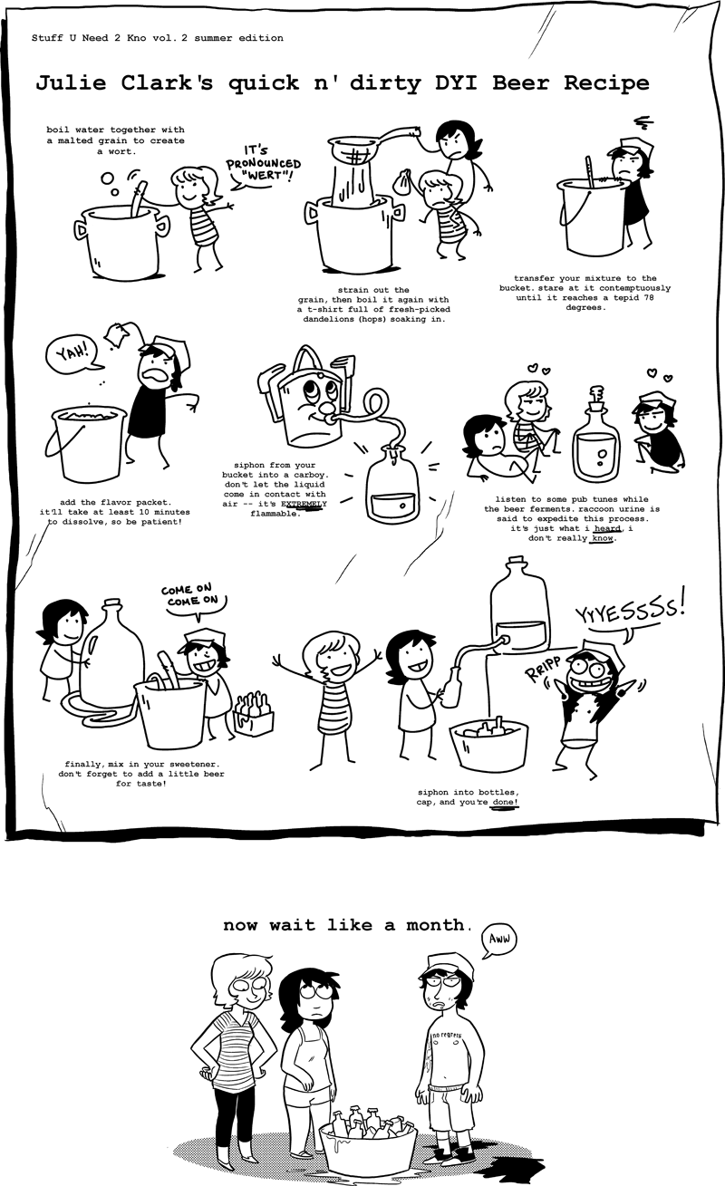 Octopus Pie – #315 – stuff u need 2 kno (2009-08-10). Meredith Gran, CC BY-NC-SA 3.0 US. https://www.octopuspie.com/comic/315-stuff-u-need-2-kno/