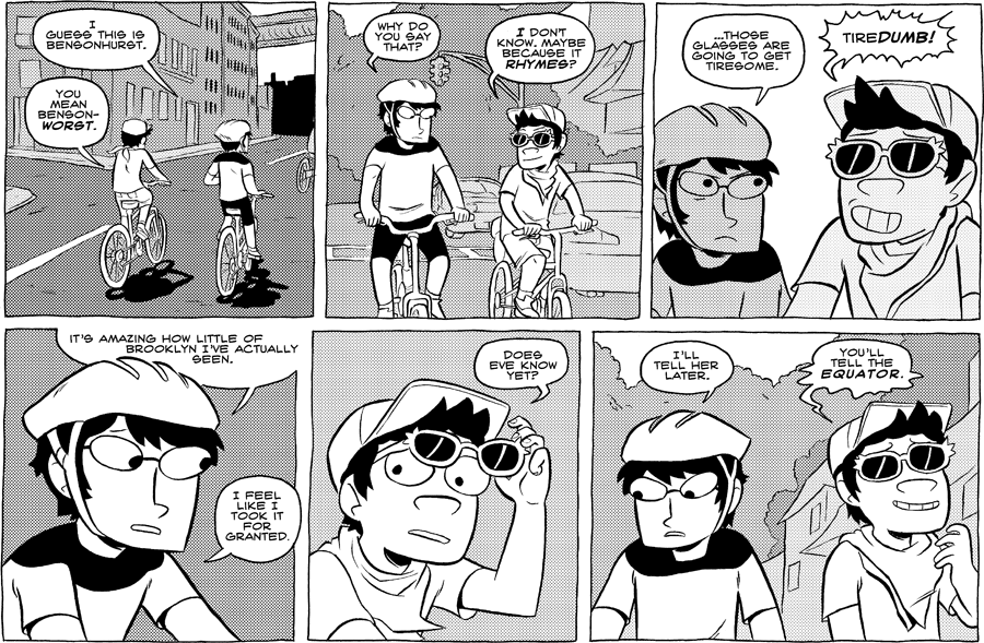 Octopus Pie – #327 – took it for granted (2009-09-07). Meredith Gran, CC BY-NC-SA 3.0 US. https://www.octopuspie.com/comic/327-took-it-for-granted/