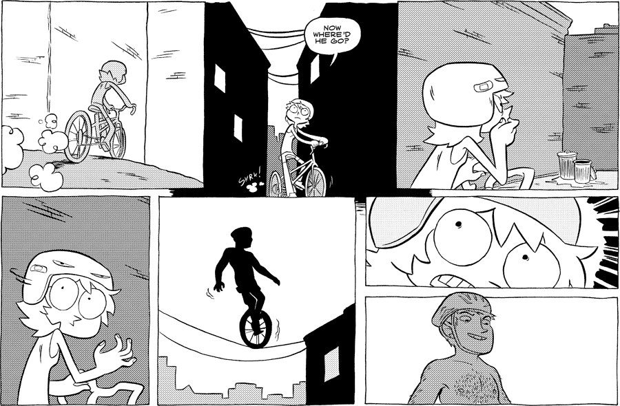 Octopus Pie – #331 – where’d he go (2009-10-20). Meredith Gran, CC BY-NC-SA 3.0 US. https://www.octopuspie.com/comic/331-whered-he-go/
