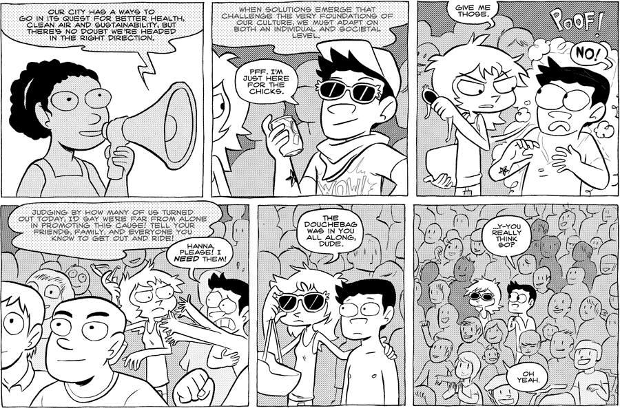 Octopus Pie – #334 – the douchebag (2009-10-23). Meredith Gran, CC BY-NC-SA 3.0 US. https://www.octopuspie.com/comic/334-the-douchebag/