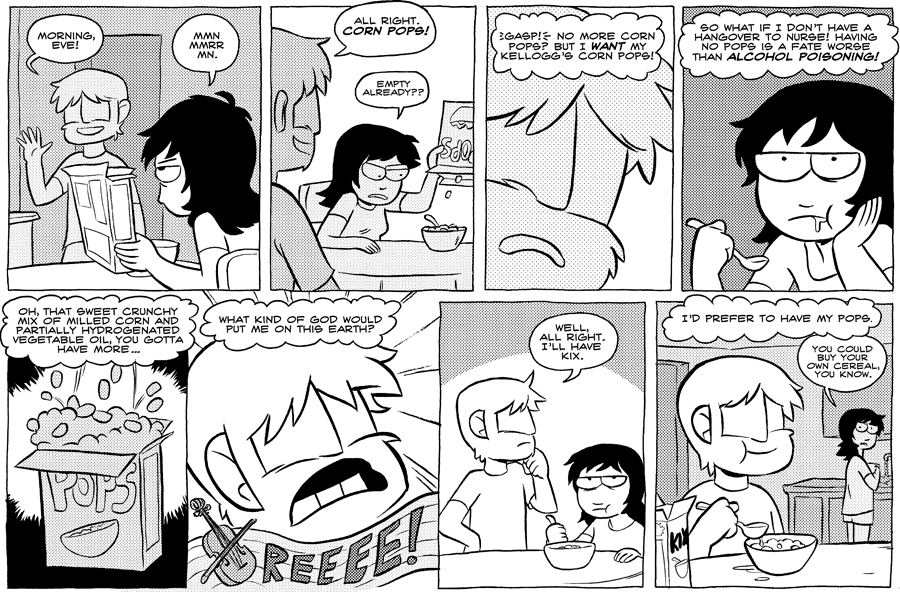 Octopus Pie – corn pops (2009-11-16). Meredith Gran, CC BY-NC-SA 3.0 US. https://www.octopuspie.com/comic/corn-pops/