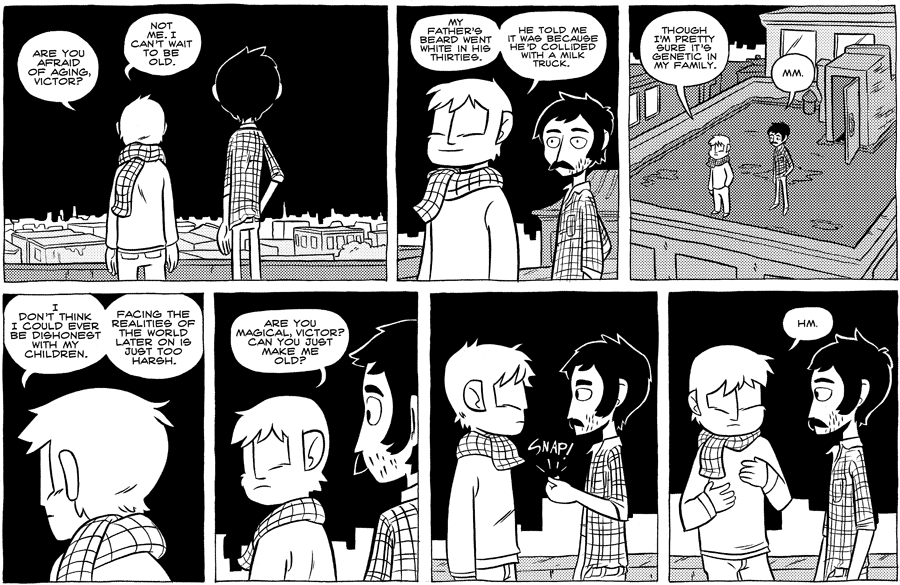Octopus Pie – #355 – afraid of aging (2010-02-04). Meredith Gran, CC BY-NC-SA 3.0 US. https://www.octopuspie.com/comic/355-afraid-of-aging/