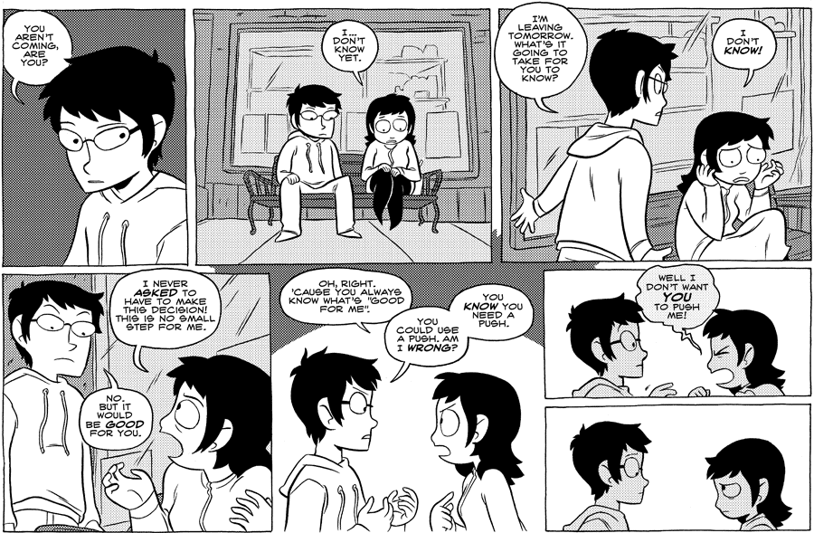 Octopus Pie – #363 – this is no small step (2010-04-08). Meredith Gran, CC BY-NC-SA 3.0 US. https://www.octopuspie.com/comic/363-this-is-no-small-step/