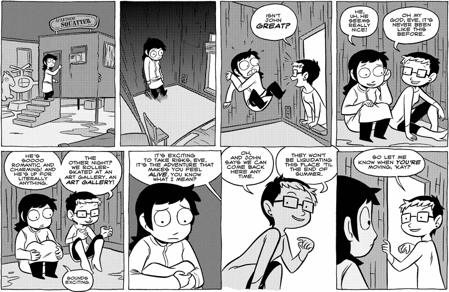 Octopus Pie – #370 – up for literally anything (2010-04-15). Meredith Gran, CC BY-NC-SA 3.0 US. https://www.octopuspie.com/comic/370-up-for-literally-anything/