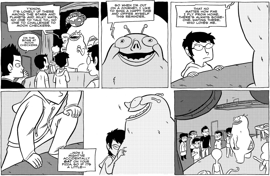 Octopus Pie – #373 – moon checkers (2010-04-18). Meredith Gran, CC BY-NC-SA 3.0 US. https://www.octopuspie.com/comic/373-moon-checkers/