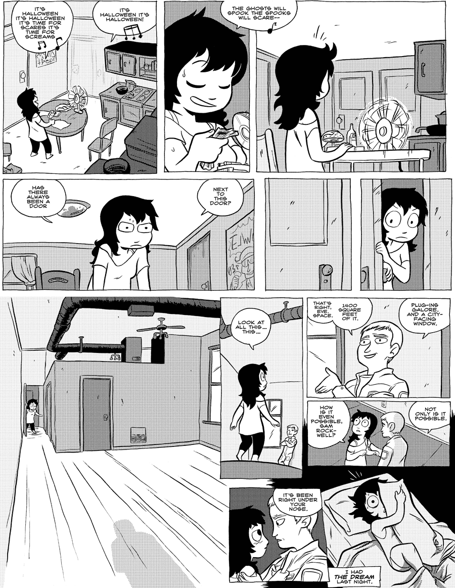 Octopus Pie – #378 – a door next to this door (2010-08-04). Meredith Gran, CC BY-NC-SA 3.0 US. https://www.octopuspie.com/comic/378-a-door-next-to-this-door/