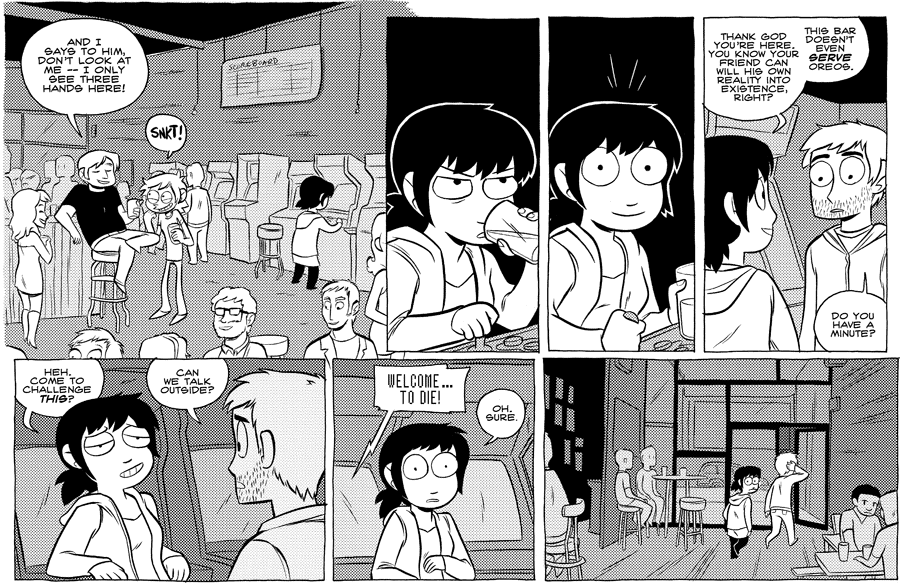 Octopus Pie – #400 – welcome to die (2010-09-24). Meredith Gran, CC BY-NC-SA 3.0 US. https://www.octopuspie.com/comic/400-welcome-to-die/