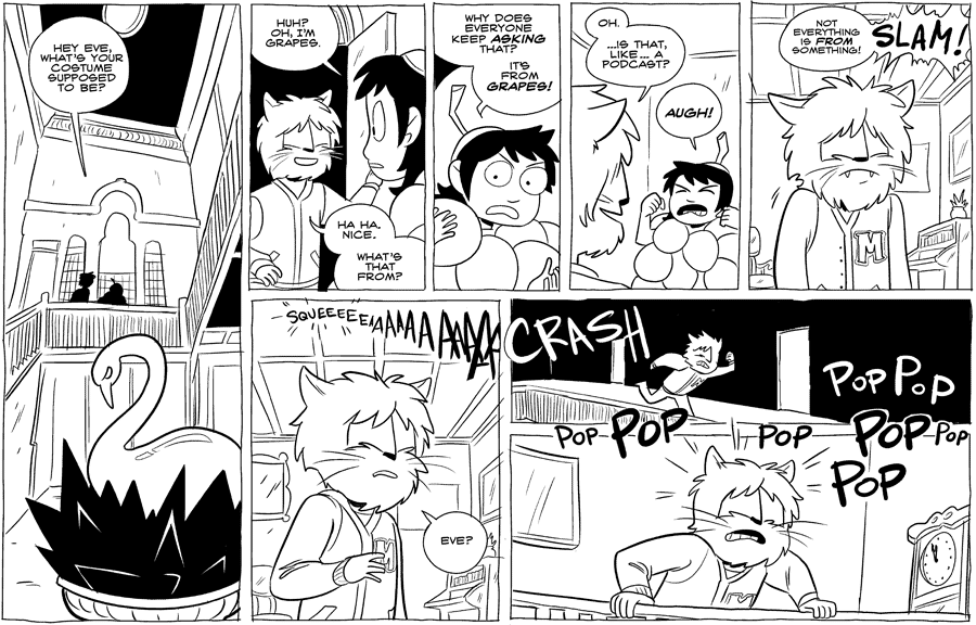 Octopus Pie – #405 – from something (2010-10-08). Meredith Gran, CC BY-NC-SA 3.0 US. https://www.octopuspie.com/comic/405-from-something/