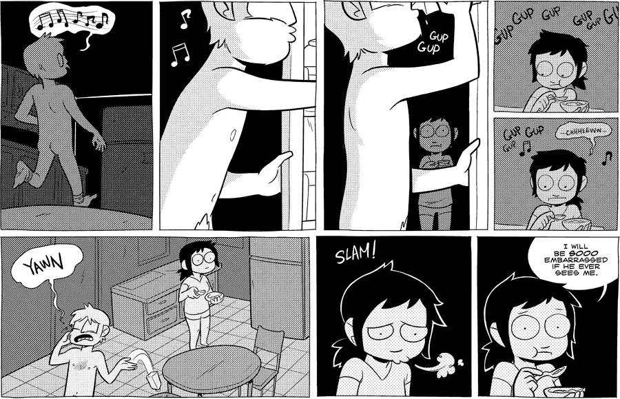 Octopus Pie – #429 – so embarrassed (2011-01-12). Meredith Gran, CC BY-NC-SA 3.0 US. https://www.octopuspie.com/comic/429-so-embarrassed/