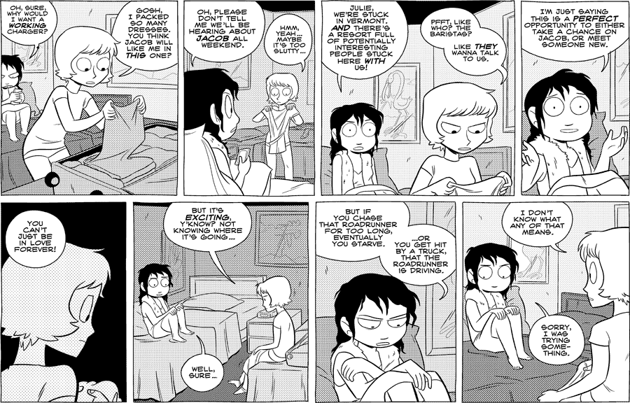 Octopus Pie – #436 – stuck in vermont (2011-02-03). Meredith Gran, CC BY-NC-SA 3.0 US. https://www.octopuspie.com/comic/436-stuck-in-vermont/