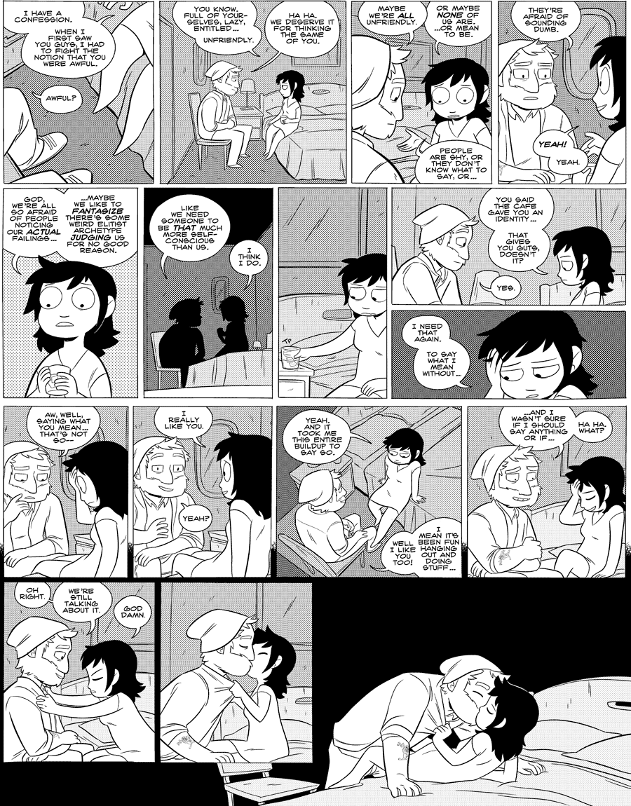Octopus Pie – #448 – saying what you mean (2011-03-07). Meredith Gran, CC BY-NC-SA 3.0 US. https://www.octopuspie.com/comic/448-saying-what-you-mean/
