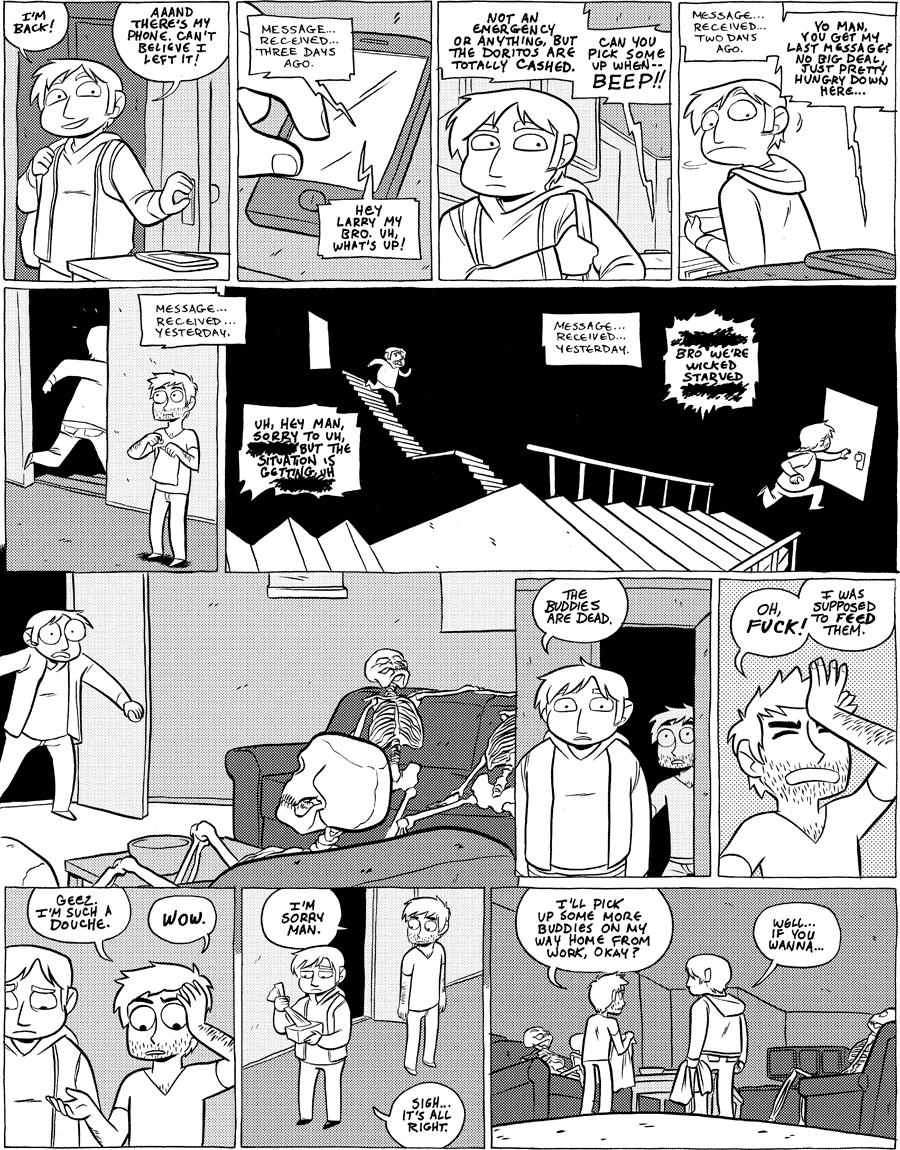 Octopus Pie – #456 – geez (2011-04-05). Meredith Gran, CC BY-NC-SA 3.0 US. https://www.octopuspie.com/comic/456-geez/