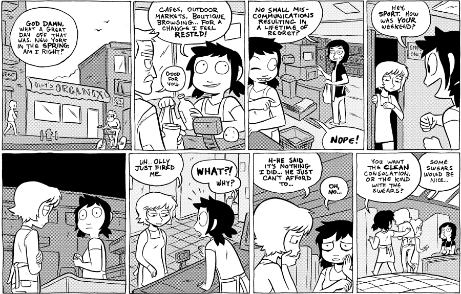 Octopus Pie – #459 – a lifetime of regret (2011-04-19). Meredith Gran, CC BY-NC-SA 3.0 US. https://www.octopuspie.com/comic/459-a-lifetime-of-regret/