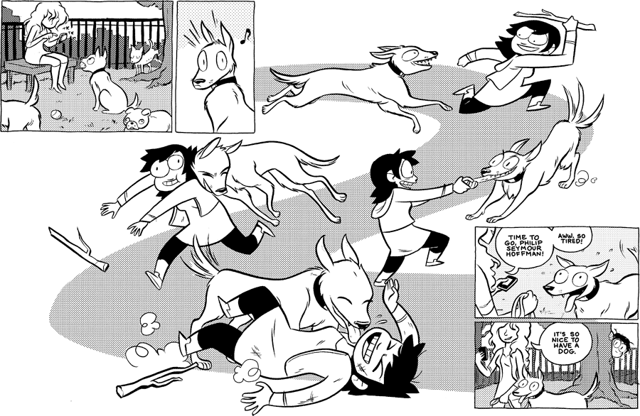 Octopus Pie – #483 – to have a dog (2011-09-19). Meredith Gran, CC BY-NC-SA 3.0 US. https://www.octopuspie.com/comic/483-to-have-a-dog/