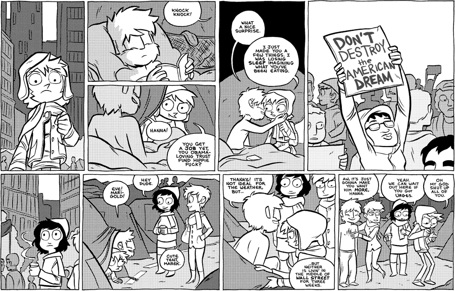 Octopus Pie – #488 – cute tent (2011-10-29). Meredith Gran, CC BY-NC-SA 3.0 US. https://www.octopuspie.com/comic/488-cute-tent/