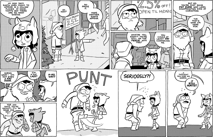 Octopus Pie – #499 – it still hurts (2011-12-20). Meredith Gran, CC BY-NC-SA 3.0 US. https://www.octopuspie.com/comic/499-it-still-hurts/