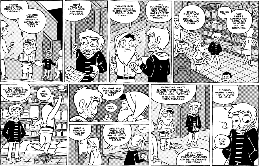 Octopus Pie – #500 – dumb as hell (2011-12-21). Meredith Gran, CC BY-NC-SA 3.0 US. https://www.octopuspie.com/comic/500-dumb-as-hell/