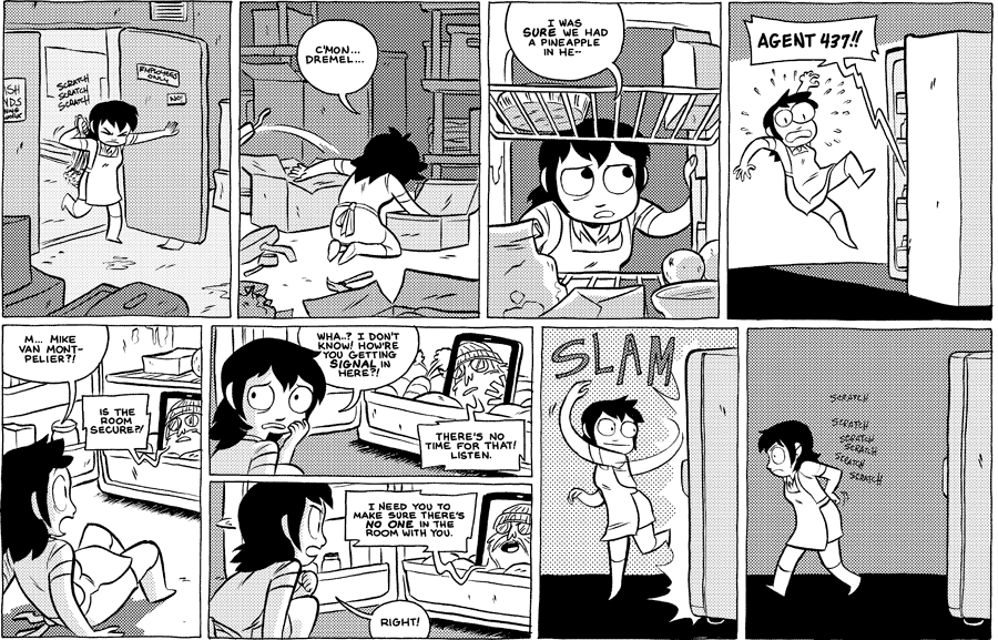 Octopus Pie – #504 – is the room secure (2012-01-18). Meredith Gran, CC BY-NC-SA 3.0 US. https://www.octopuspie.com/comic/504-is-the-room-secure/