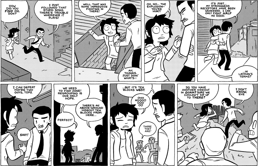 Octopus Pie – #514 – strongness receptors (2012-02-17). Meredith Gran, CC BY-NC-SA 3.0 US. https://www.octopuspie.com/comic/514-strongness-receptors/
