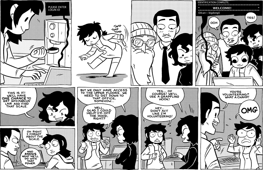 Octopus Pie – #518 – login id (2012-03-01). Meredith Gran, CC BY-NC-SA 3.0 US. https://www.octopuspie.com/comic/518-login-id/