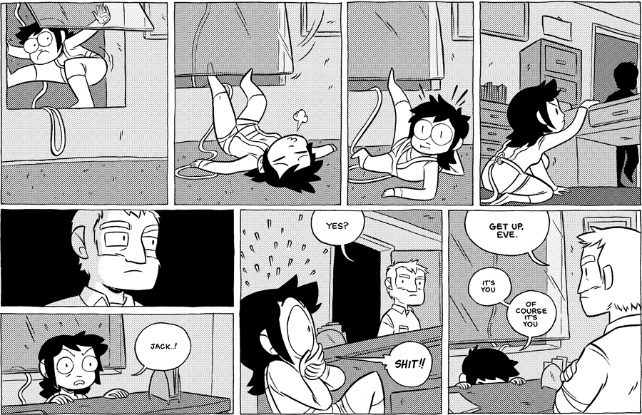 Octopus Pie – #520 – get up (2012-03-07). Meredith Gran, CC BY-NC-SA 3.0 US. https://www.octopuspie.com/comic/520-get-up/