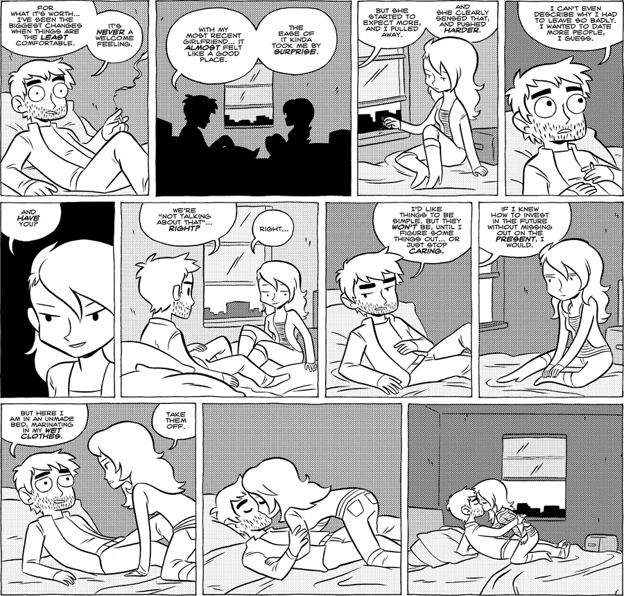 Octopus Pie – #535 – the biggest changes (2012-05-04). Meredith Gran, CC BY-NC-SA 3.0 US. https://www.octopuspie.com/comic/535-the-biggest-changes/