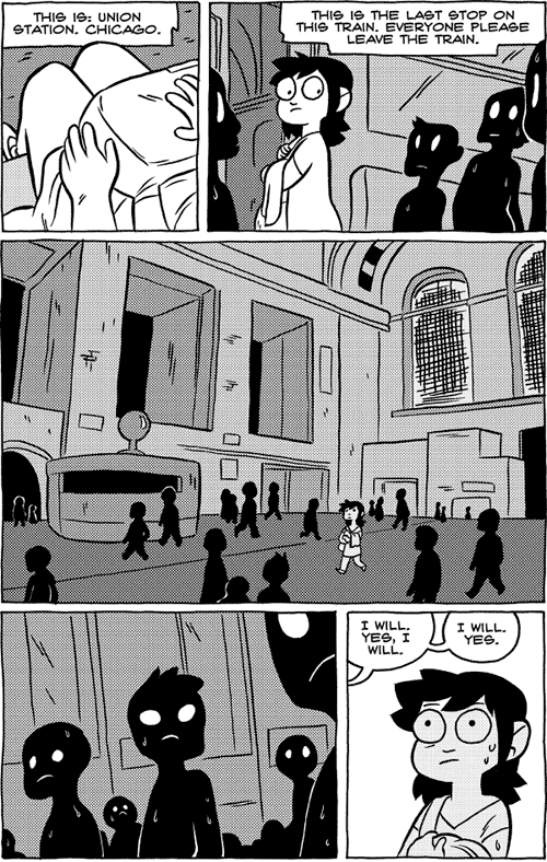 Octopus Pie – #538 – union station (2012-05-30). Meredith Gran, CC BY-NC-SA 3.0 US. https://www.octopuspie.com/comic/538-union-station/