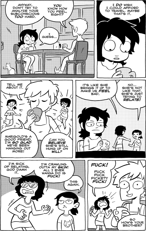 Octopus Pie – #541 – analyze your subconscious (2012-06-03). Meredith Gran, CC BY-NC-SA 3.0 US. https://www.octopuspie.com/comic/541-analyze-your-subconscious/
