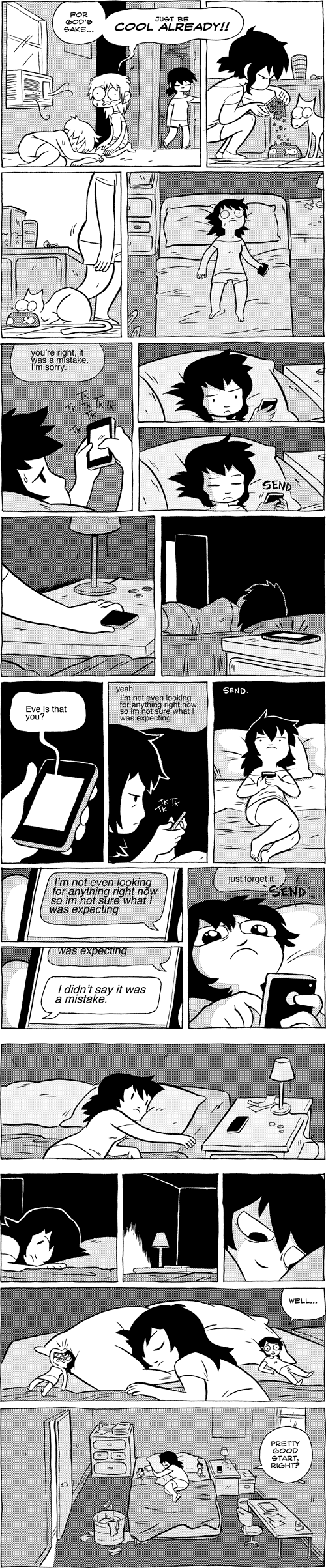 Octopus Pie – octopus pie – just forget it (2012-09-13). Meredith Gran, CC BY-NC-SA 3.0 US. https://www.octopuspie.com/comic/octopus-pie-just-forget-it/