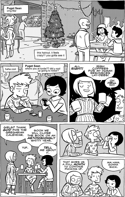 Octopus Pie – #556 – lay-dees (2012-11-26). Meredith Gran, CC BY-NC-SA 3.0 US. https://www.octopuspie.com/comic/556-lay-dees/