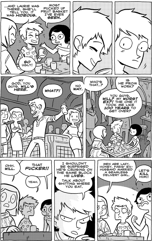 Octopus Pie – #557 – let’s kill him (2012-11-28). Meredith Gran, CC BY-NC-SA 3.0 US. https://www.octopuspie.com/comic/557-lets-kill-him/