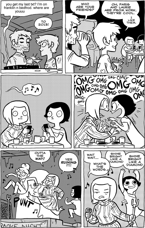 Octopus Pie – #560 – ruining it (2012-12-05). Meredith Gran, CC BY-NC-SA 3.0 US. https://www.octopuspie.com/comic/560-ruining-it/