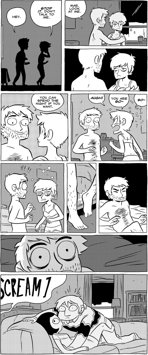 Octopus Pie – #567 – augh (2012-12-20). Meredith Gran, CC BY-NC-SA 3.0 US. https://www.octopuspie.com/comic/567-augh/