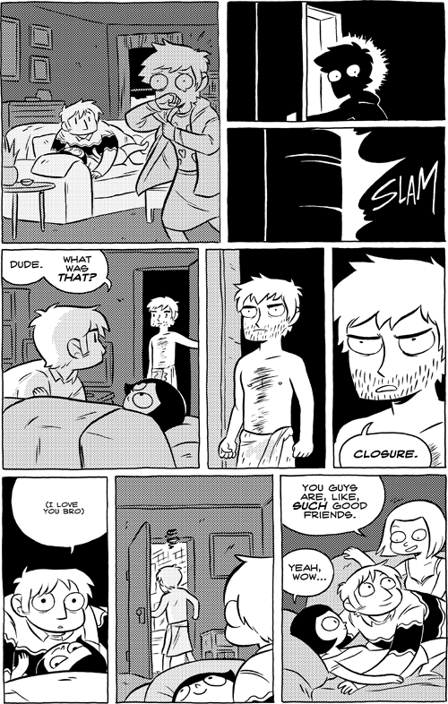 Octopus Pie – #568 – closure (2012-12-22). Meredith Gran, CC BY-NC-SA 3.0 US. https://www.octopuspie.com/comic/568-closure/