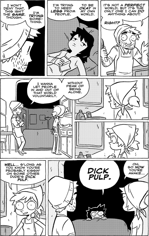 Octopus Pie – #593 – dick pulp (2013-03-29). Meredith Gran, CC BY-NC-SA 3.0 US. https://www.octopuspie.com/comic/593-dick-pulp/