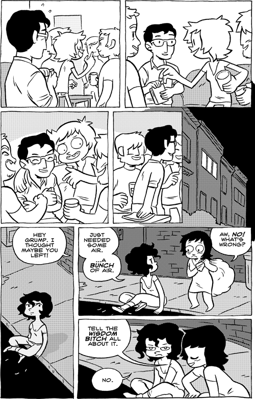Octopus Pie – #609 – the wisdom bitch (2013-06-23). Meredith Gran, CC BY-NC-SA 3.0 US. https://www.octopuspie.com/comic/609-the-wisdom-bitch/