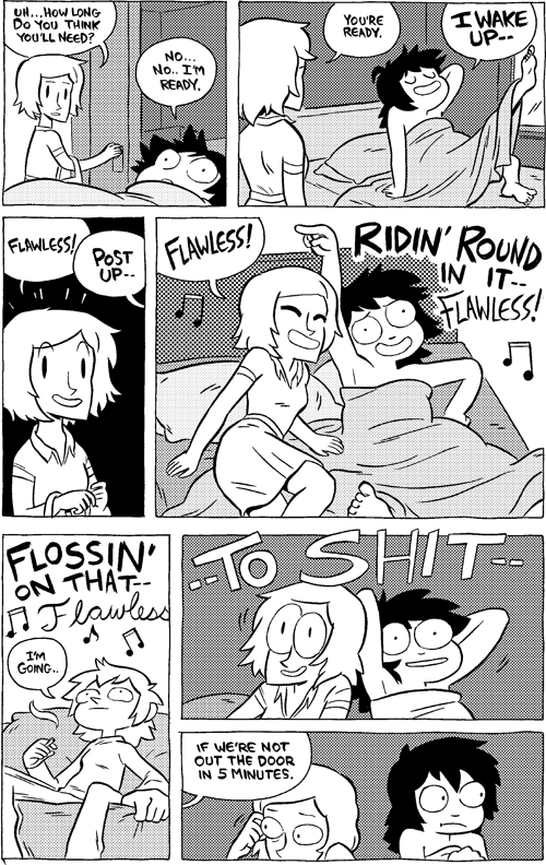 Octopus Pie – #639 – flawless (2014-02-09). Meredith Gran, CC BY-NC-SA 3.0 US. https://www.octopuspie.com/comic/639-flawless/