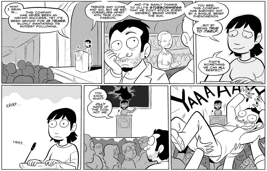 Octopus Pie – #064 – true compassion (2007-10-26). Meredith Gran, CC BY-NC-SA 3.0 US. https://www.octopuspie.com/comic/064-true-compassion/