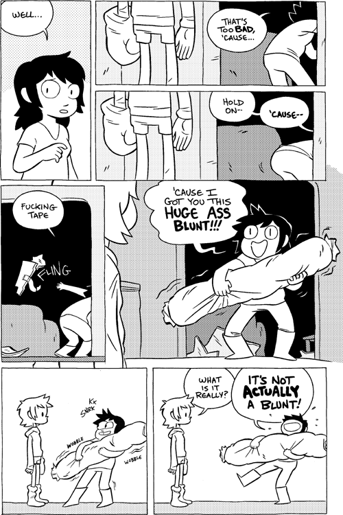 Octopus Pie – #656 – that’s too bad (2014-04-14). Meredith Gran, CC BY-NC-SA 3.0 US. https://www.octopuspie.com/comic/656-thats-too-bad/