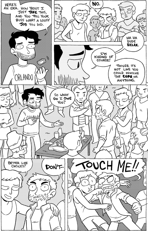 Octopus Pie – #664 – don’t touch me (2014-05-08). Meredith Gran, CC BY-NC-SA 3.0 US. https://www.octopuspie.com/comic/664-dont-touch-me/