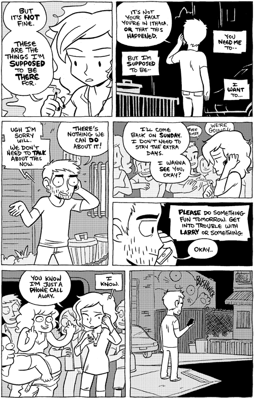 Octopus Pie – #675 – just a phone call away (2014-06-10). Meredith Gran, CC BY-NC-SA 3.0 US. https://www.octopuspie.com/comic/675-just-a-phone-call-away/
