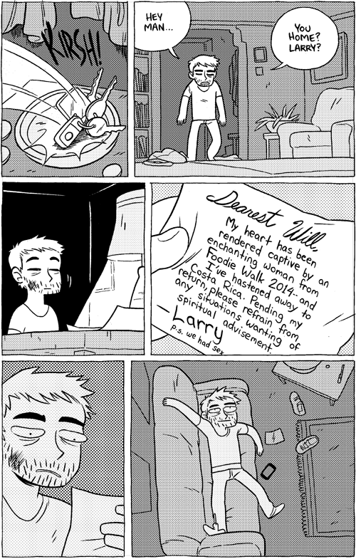 Octopus Pie – #676 – dearest will (2014-06-18). Meredith Gran, CC BY-NC-SA 3.0 US. https://www.octopuspie.com/comic/676-dearest-will/