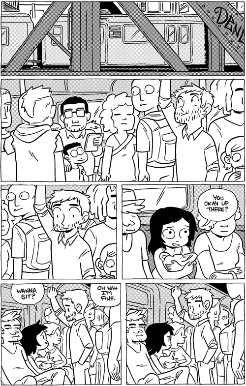 Octopus Pie – #683 – wanna sit (2014-07-03). Meredith Gran, CC BY-NC-SA 3.0 US. https://www.octopuspie.com/comic/683-wanna-sit/