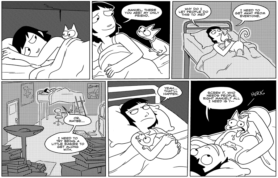 Octopus Pie – #007 – manuel (2007-05-28). Meredith Gran, CC BY-NC-SA 3.0 US. https://www.octopuspie.com/comic/007-manuel/