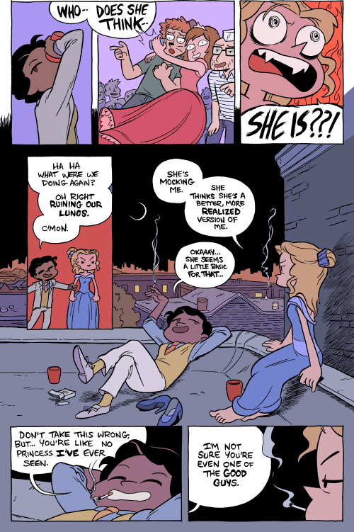 Octopus Pie – #733 – who does she think she is (2014-12-03). Meredith Gran, CC BY-NC-SA 3.0 US. https://www.octopuspie.com/comic/733-who-does-she-think-she-is/