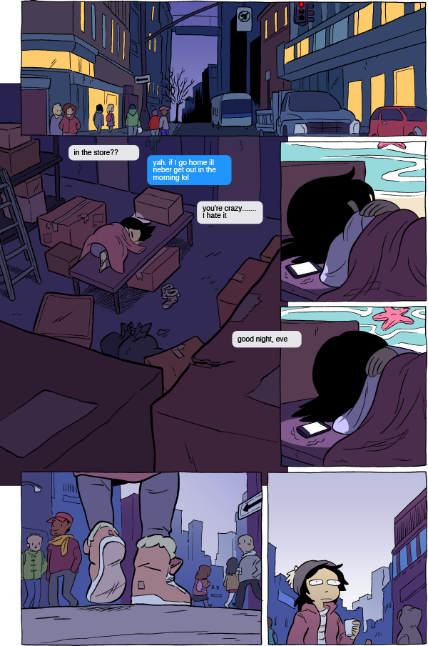 Octopus Pie – #743 – in the store (2015-01-25). Meredith Gran, CC BY-NC-SA 3.0 US. https://www.octopuspie.com/comic/743-in-the-store/