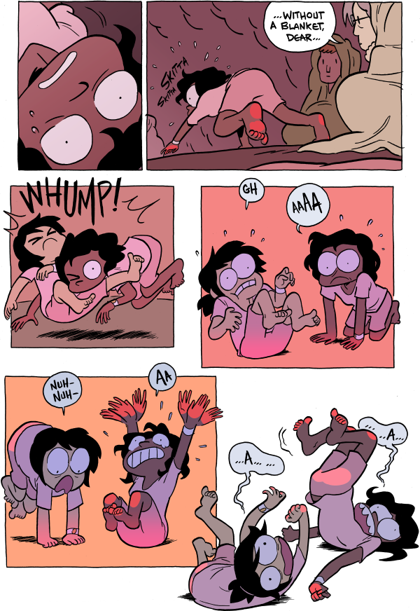Octopus Pie – #751 – aaaa (2015-02-16). Meredith Gran, CC BY-NC-SA 3.0 US. https://www.octopuspie.com/comic/751-aaaa/